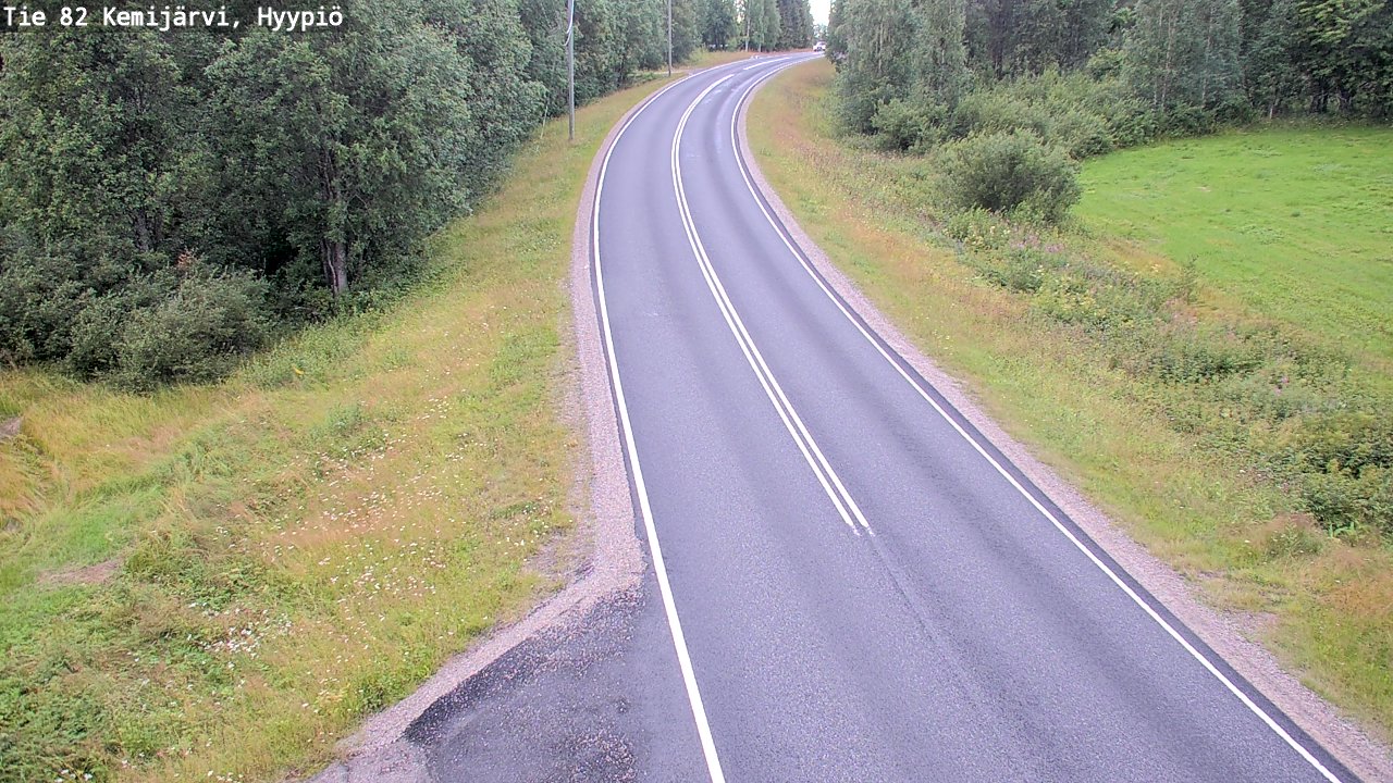 Kelikamerat Kuva Tie 82 Kemijärvi, Hyypiö, Kemijärvi, Lappi