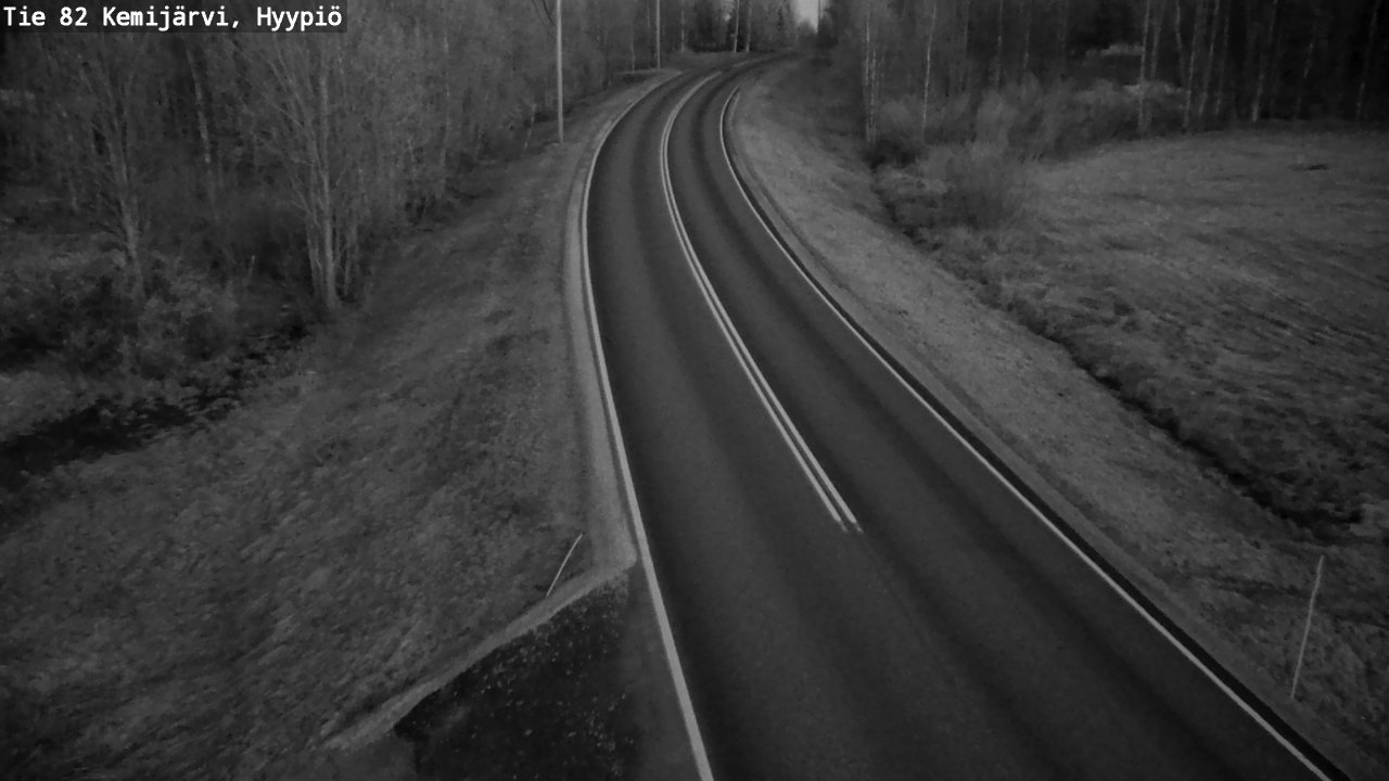 Kelikamerat Kuva Tie 82 Kemijärvi, Hyypiö, Kemijärvi, Lappi