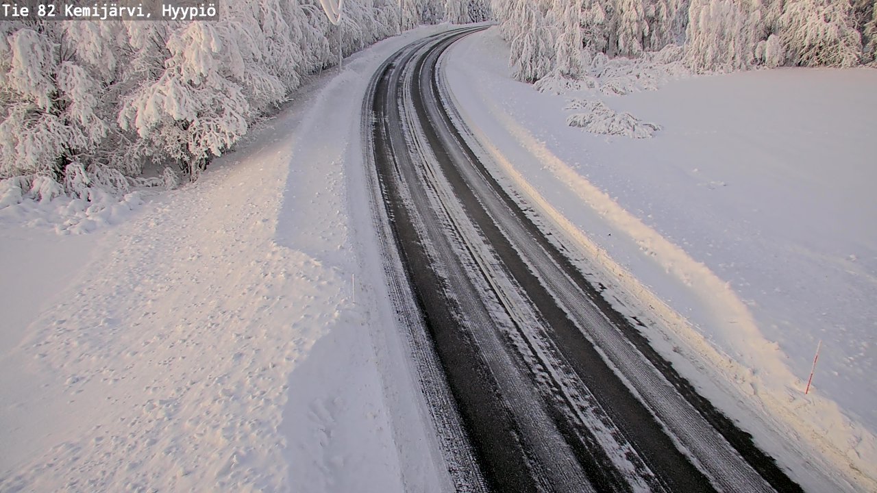 Kelikamerat Kuva Tie 82 Kemijärvi, Hyypiö, Kemijärvi, Lappi