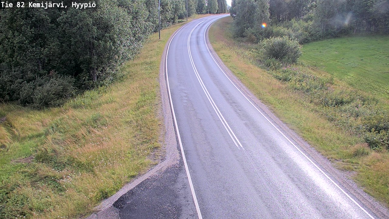 Kelikamerat Kuva Tie 82 Kemijärvi, Hyypiö, Kemijärvi, Lappi