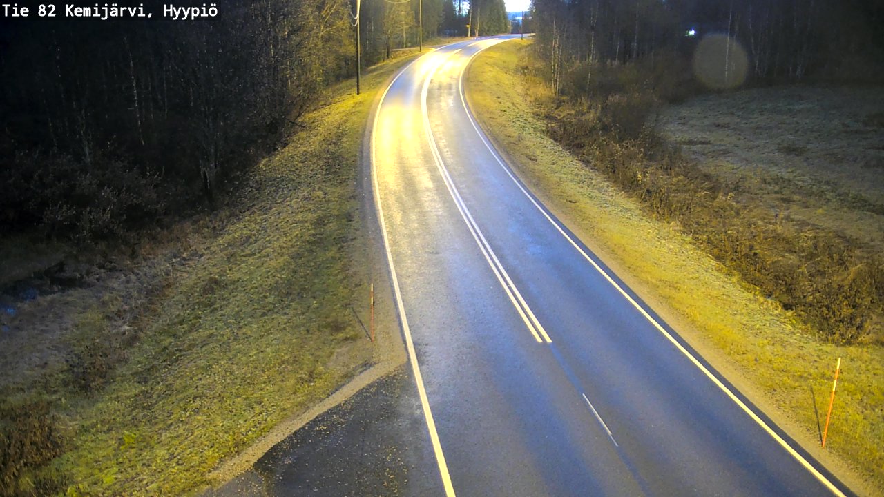 Kelikamerat Kuva Tie 82 Kemijärvi, Hyypiö, Kemijärvi, Lappi