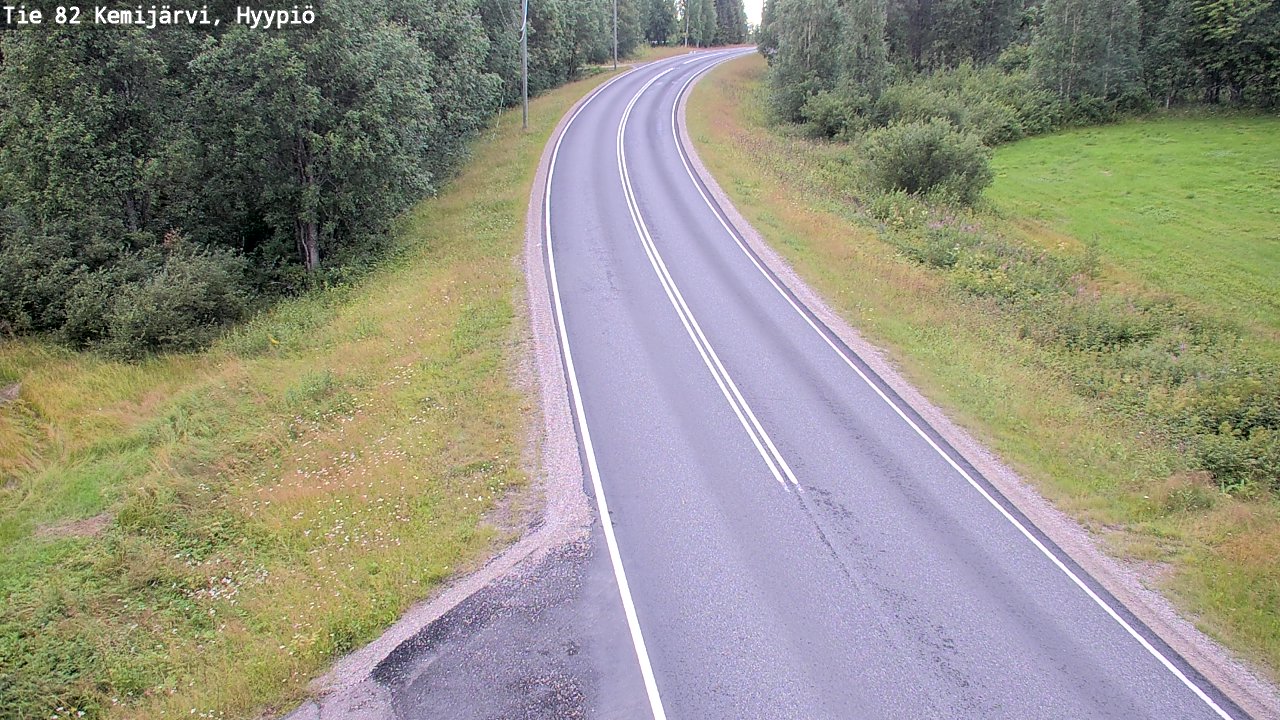 Kelikamerat Kuva Tie 82 Kemijärvi, Hyypiö, Kemijärvi, Lappi