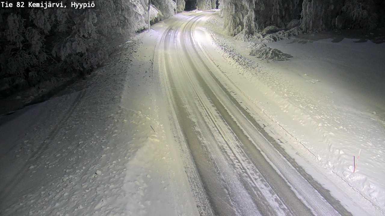 Kelikamerat Kuva Tie 82 Kemijärvi, Hyypiö, Kemijärvi, Lappi