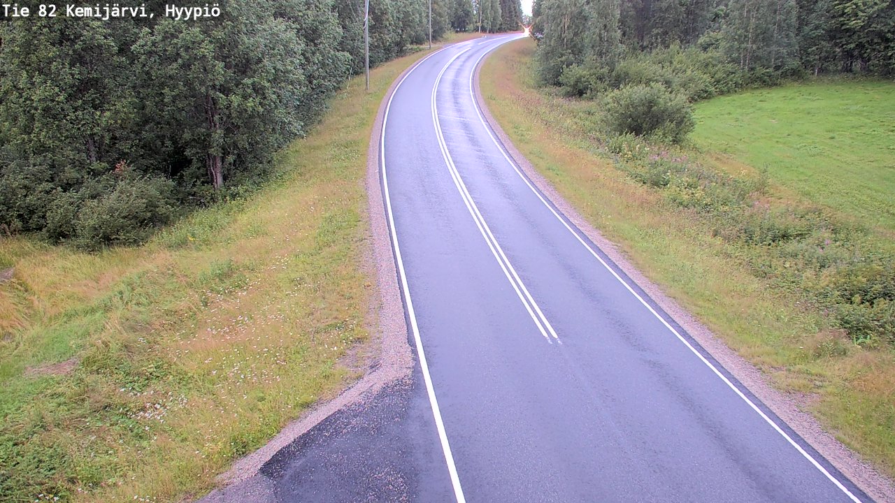 Kelikamerat Kuva Tie 82 Kemijärvi, Hyypiö, Kemijärvi, Lappi
