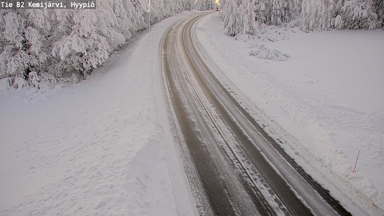 Kelikamerat Kuva Tie 82 Kemijärvi, Hyypiö, Kemijärvi, Lappi