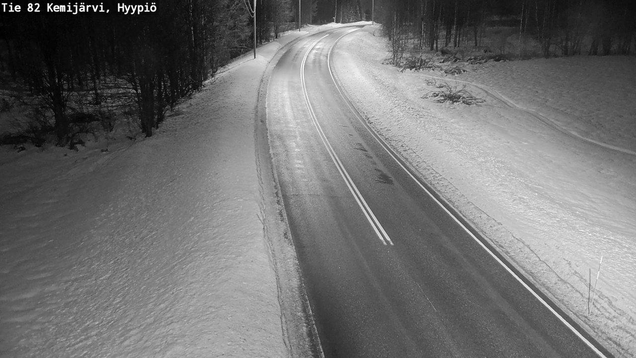 Kelikamerat Kuva Tie 82 Kemijärvi, Hyypiö, Kemijärvi, Lappi