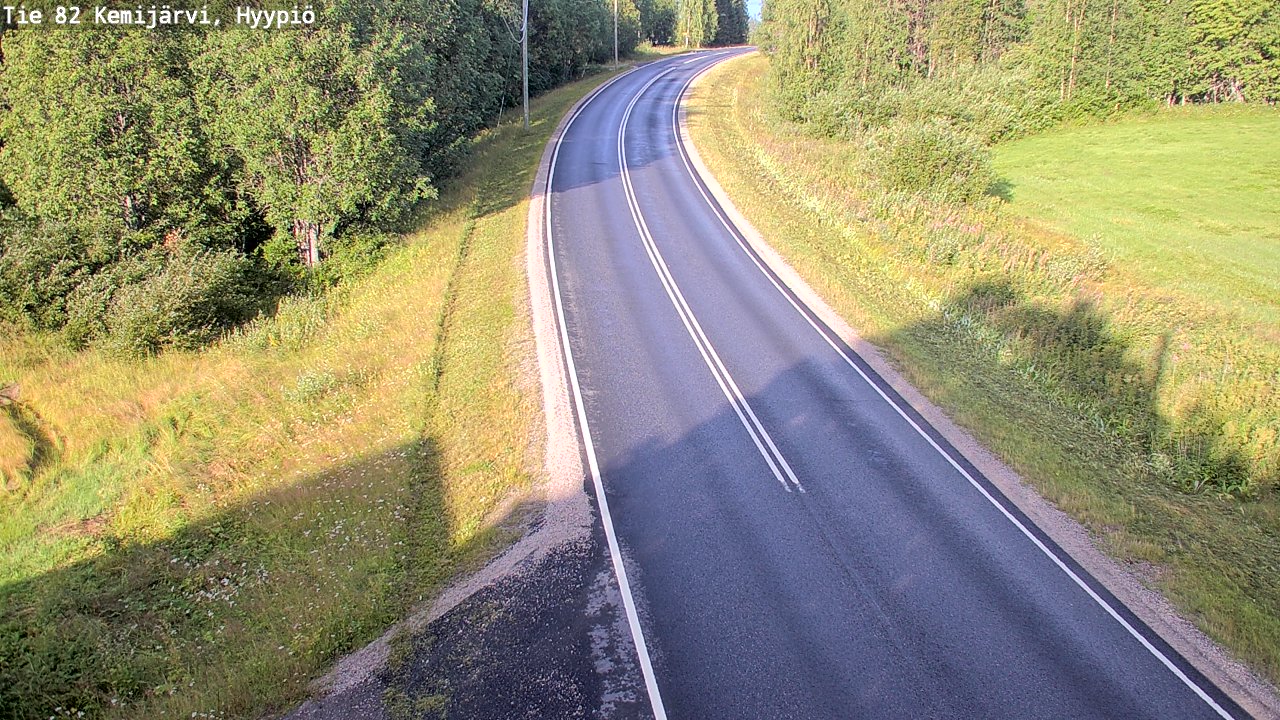 Kelikamerat Kuva Tie 82 Kemijärvi, Hyypiö, Kemijärvi, Lappi