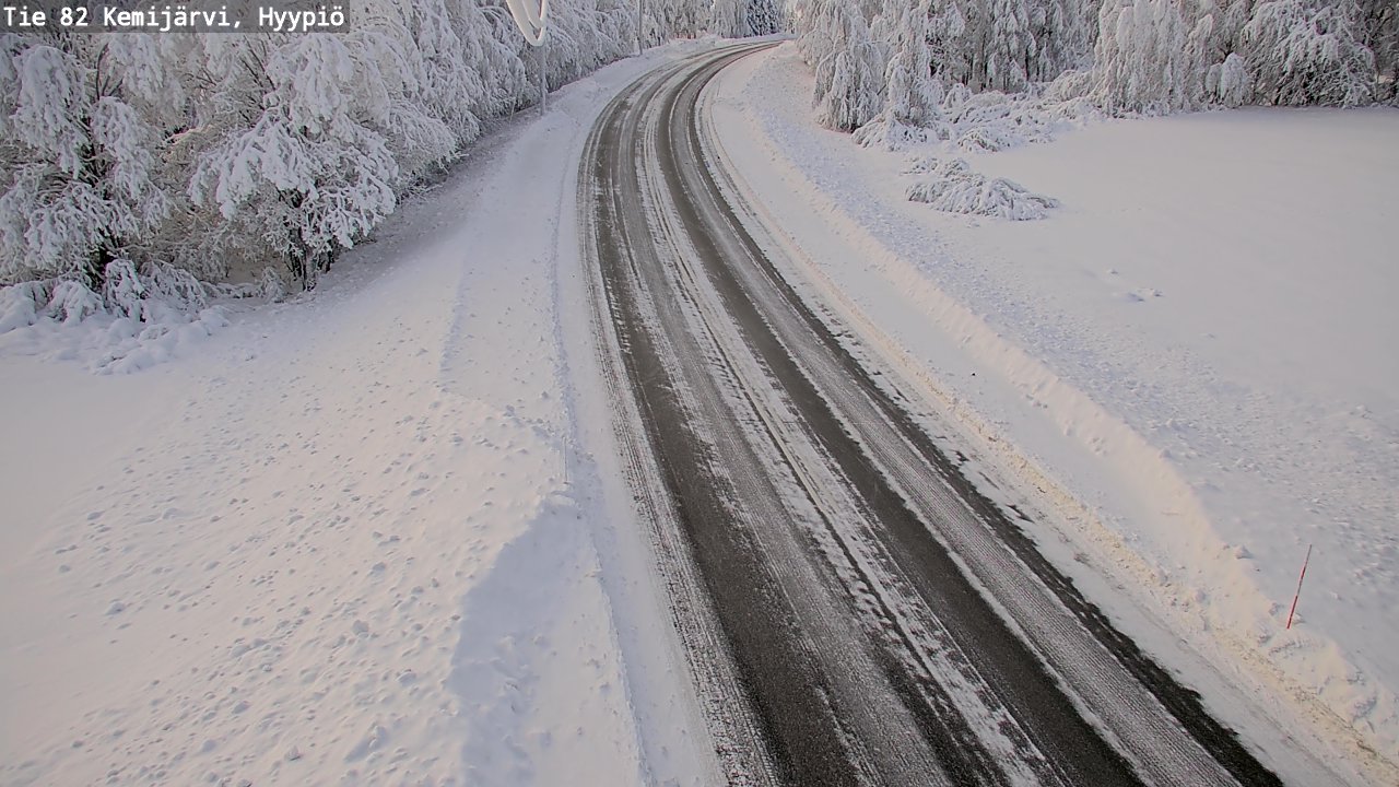 Kelikamerat Kuva Tie 82 Kemijärvi, Hyypiö, Kemijärvi, Lappi