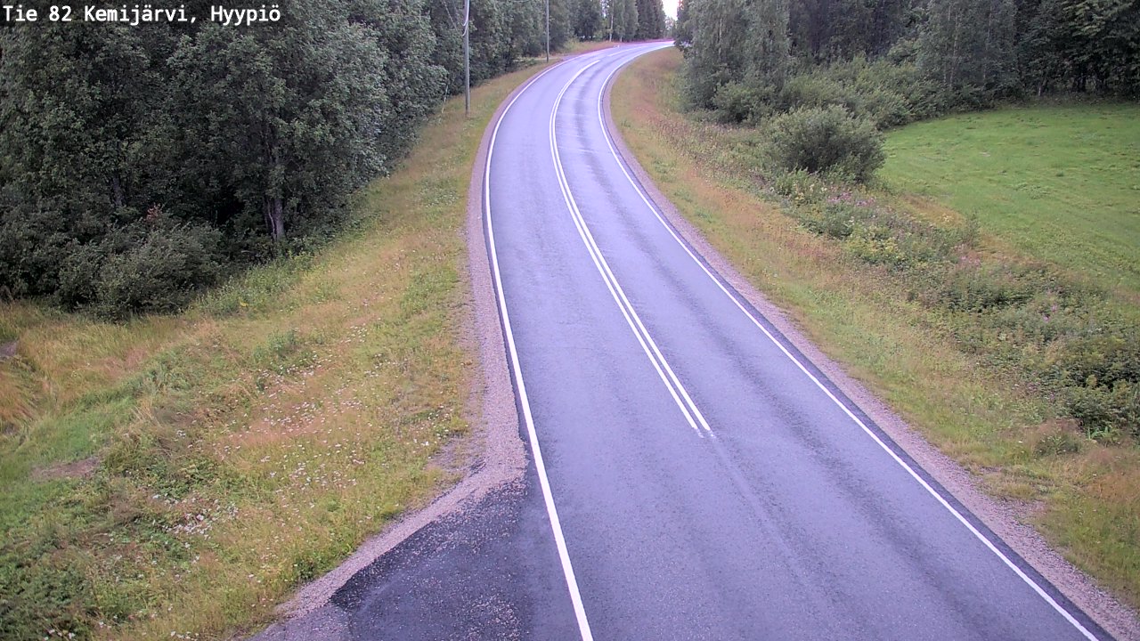 Kelikamerat Kuva Tie 82 Kemijärvi, Hyypiö, Kemijärvi, Lappi