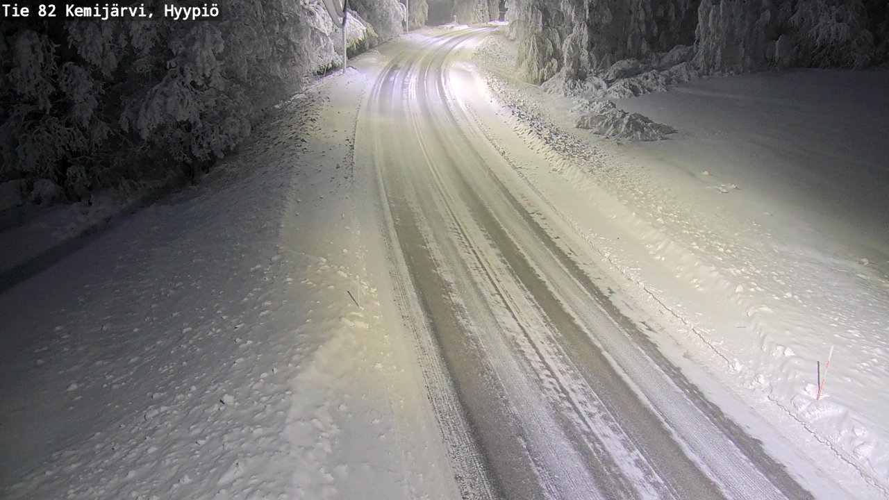 Kelikamerat Kuva Tie 82 Kemijärvi, Hyypiö, Kemijärvi, Lappi