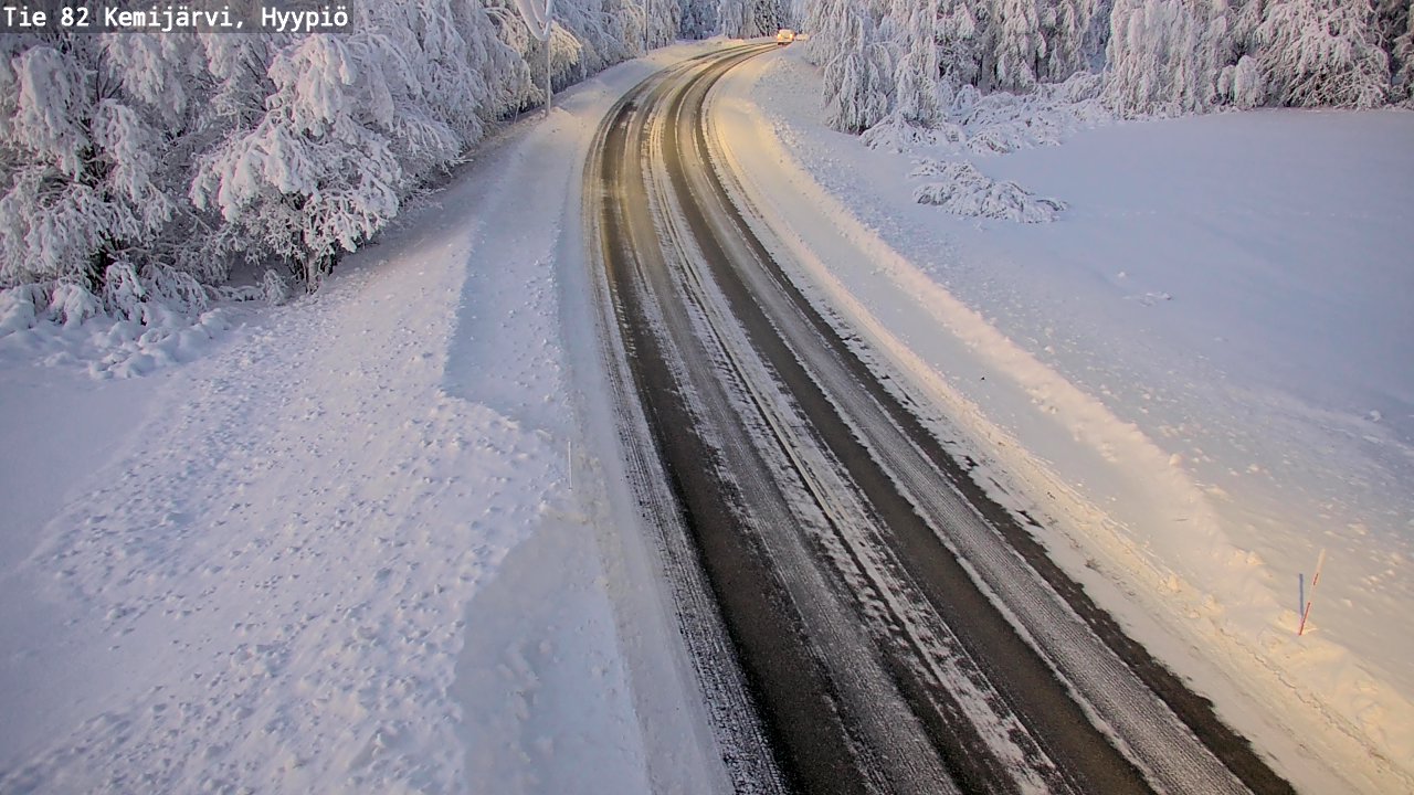 Kelikamerat Kuva Tie 82 Kemijärvi, Hyypiö, Kemijärvi, Lappi