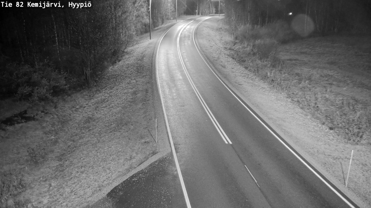 Kelikamerat Kuva Tie 82 Kemijärvi, Hyypiö, Kemijärvi, Lappi