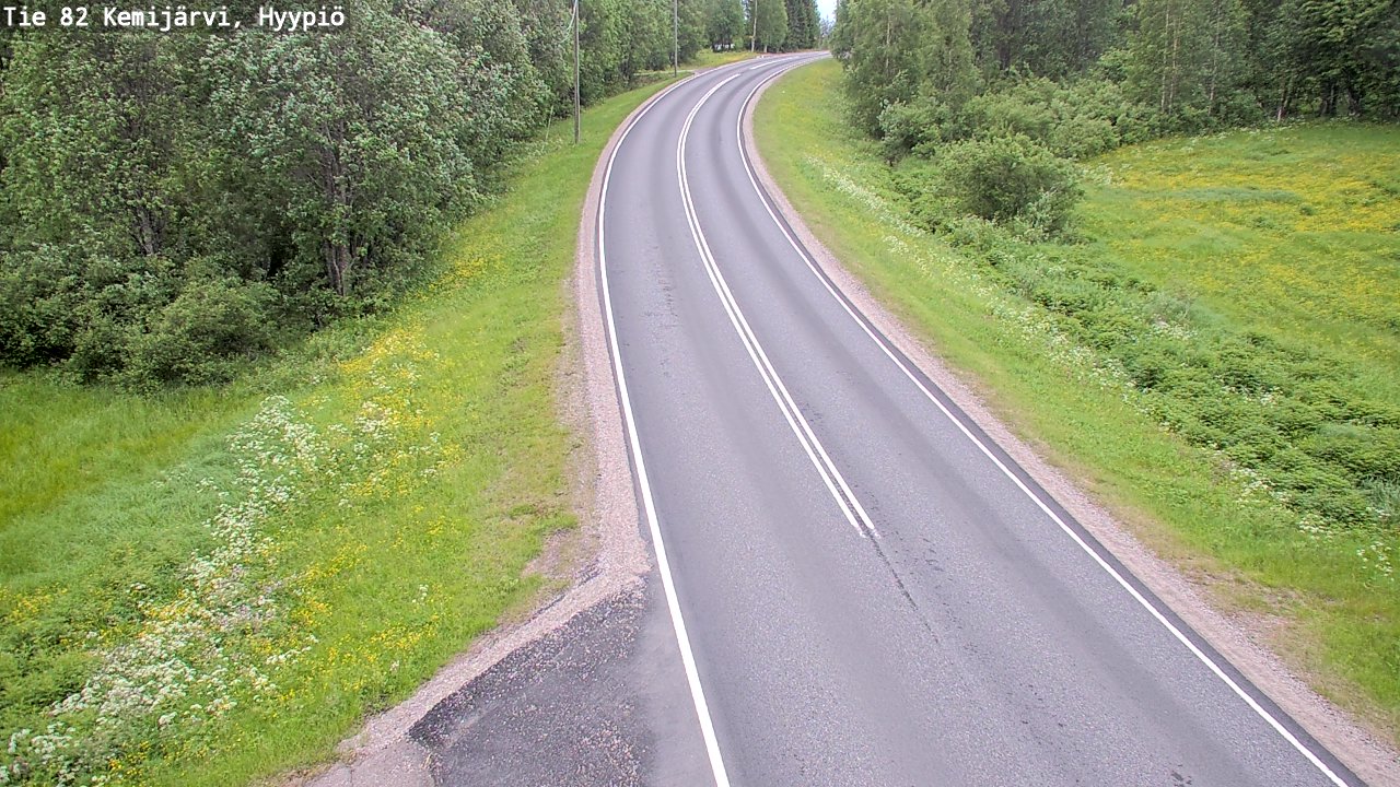 Kelikamerat Kuva Tie 82 Kemijärvi, Hyypiö, Kemijärvi, Lappi