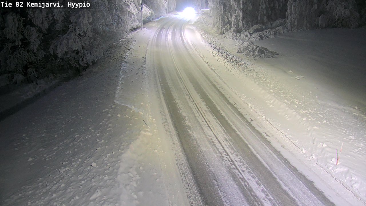 Kelikamerat Kuva Tie 82 Kemijärvi, Hyypiö, Kemijärvi, Lappi