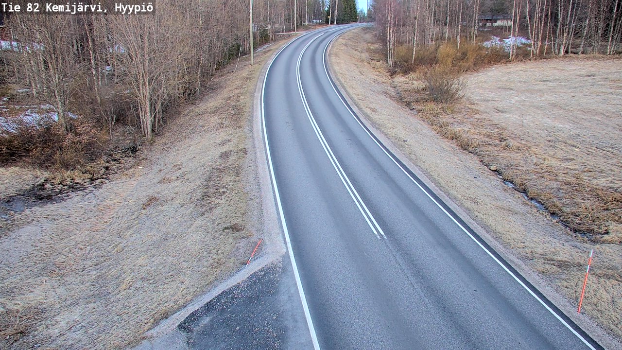 Kelikamerat Kuva Tie 82 Kemijärvi, Hyypiö, Kemijärvi, Lappi