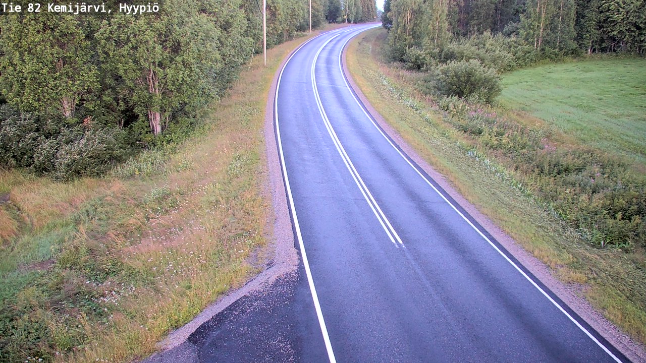 Kelikamerat Kuva Tie 82 Kemijärvi, Hyypiö, Kemijärvi, Lappi