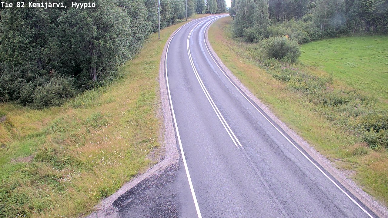 Kelikamerat Kuva Tie 82 Kemijärvi, Hyypiö, Kemijärvi, Lappi