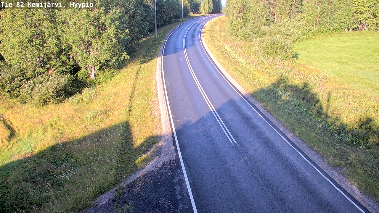 Kelikamerat Kuva Tie 82 Kemijärvi, Hyypiö, Kemijärvi, Lappi