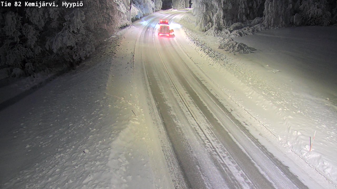 Kelikamerat Kuva Tie 82 Kemijärvi, Hyypiö, Kemijärvi, Lappi