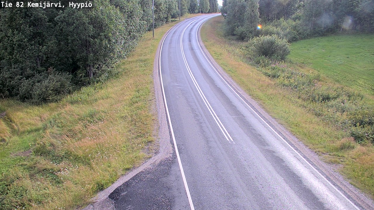 Kelikamerat Kuva Tie 82 Kemijärvi, Hyypiö, Kemijärvi, Lappi