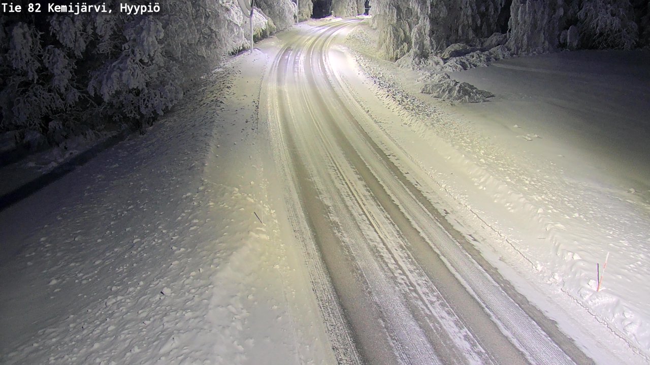 Kelikamerat Kuva Tie 82 Kemijärvi, Hyypiö, Kemijärvi, Lappi