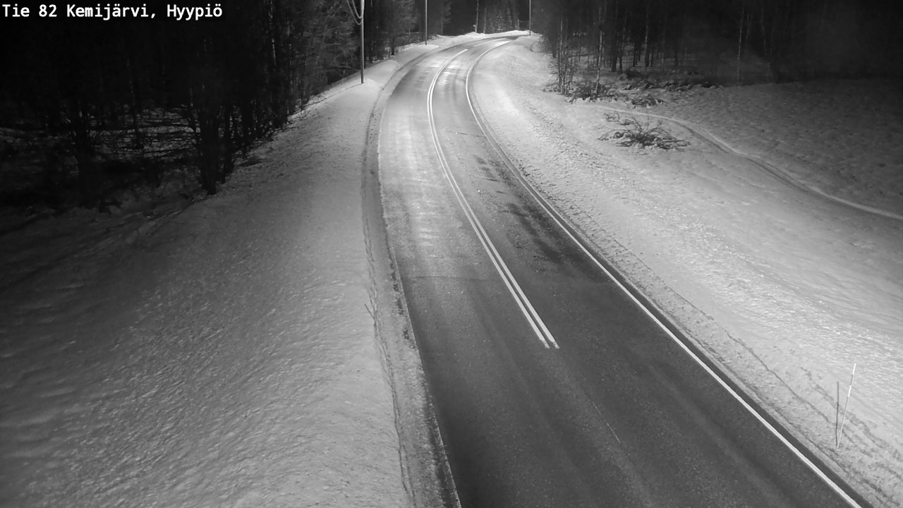 Kelikamerat Kuva Tie 82 Kemijärvi, Hyypiö, Kemijärvi, Lappi