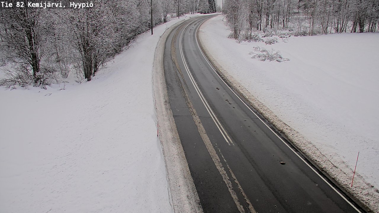Kelikamerat Kuva Tie 82 Kemijärvi, Hyypiö, Kemijärvi, Lappi