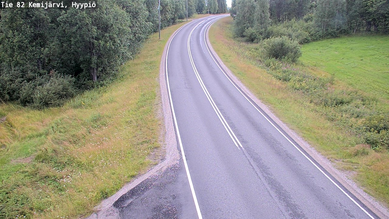 Kelikamerat Kuva Tie 82 Kemijärvi, Hyypiö, Kemijärvi, Lappi