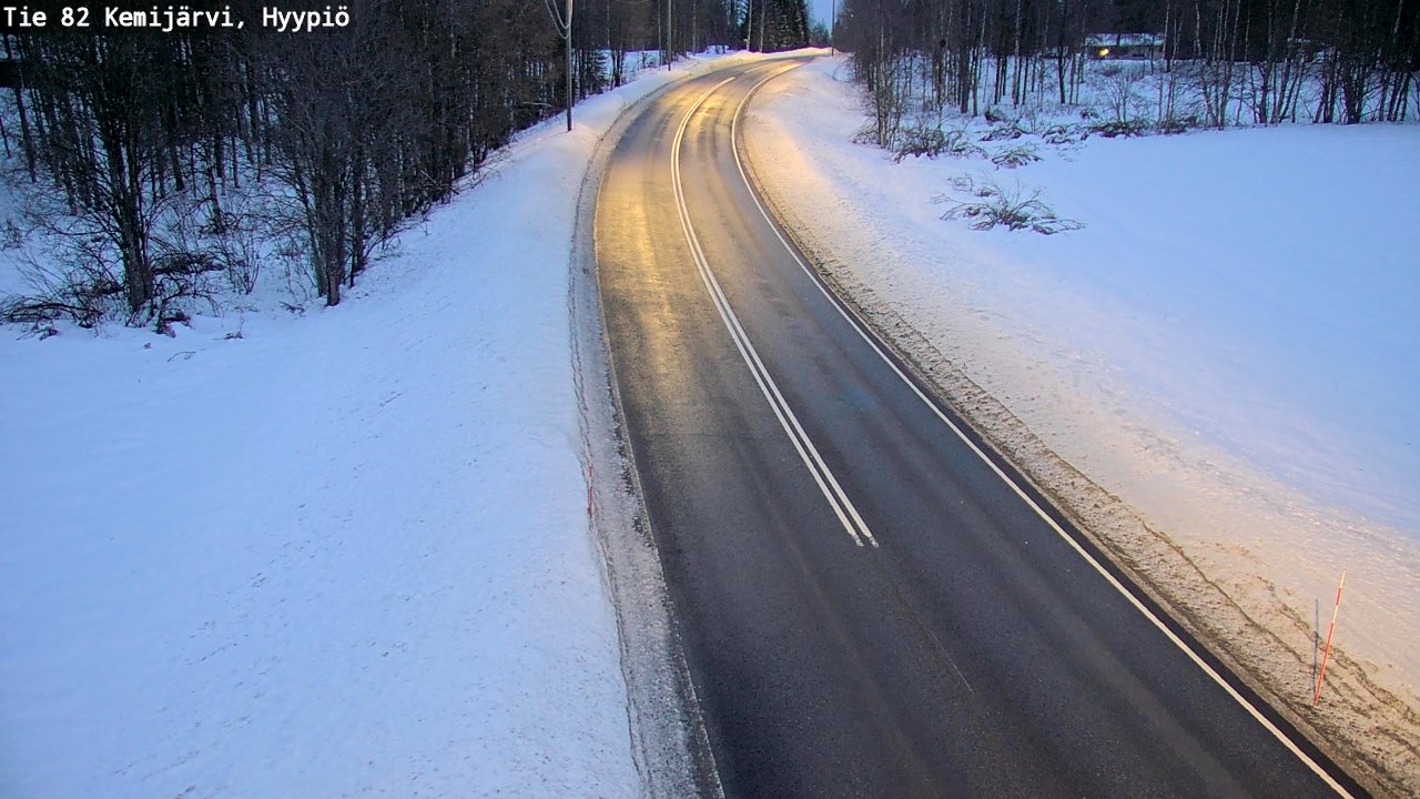 Kelikamerat Kuva Tie 82 Kemijärvi, Hyypiö, Kemijärvi, Lappi