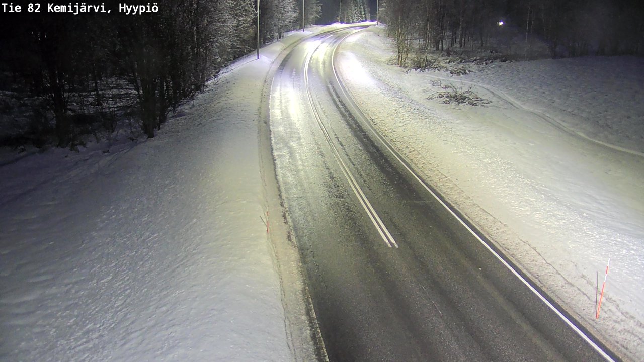 Kelikamerat Kuva Tie 82 Kemijärvi, Hyypiö, Kemijärvi, Lappi