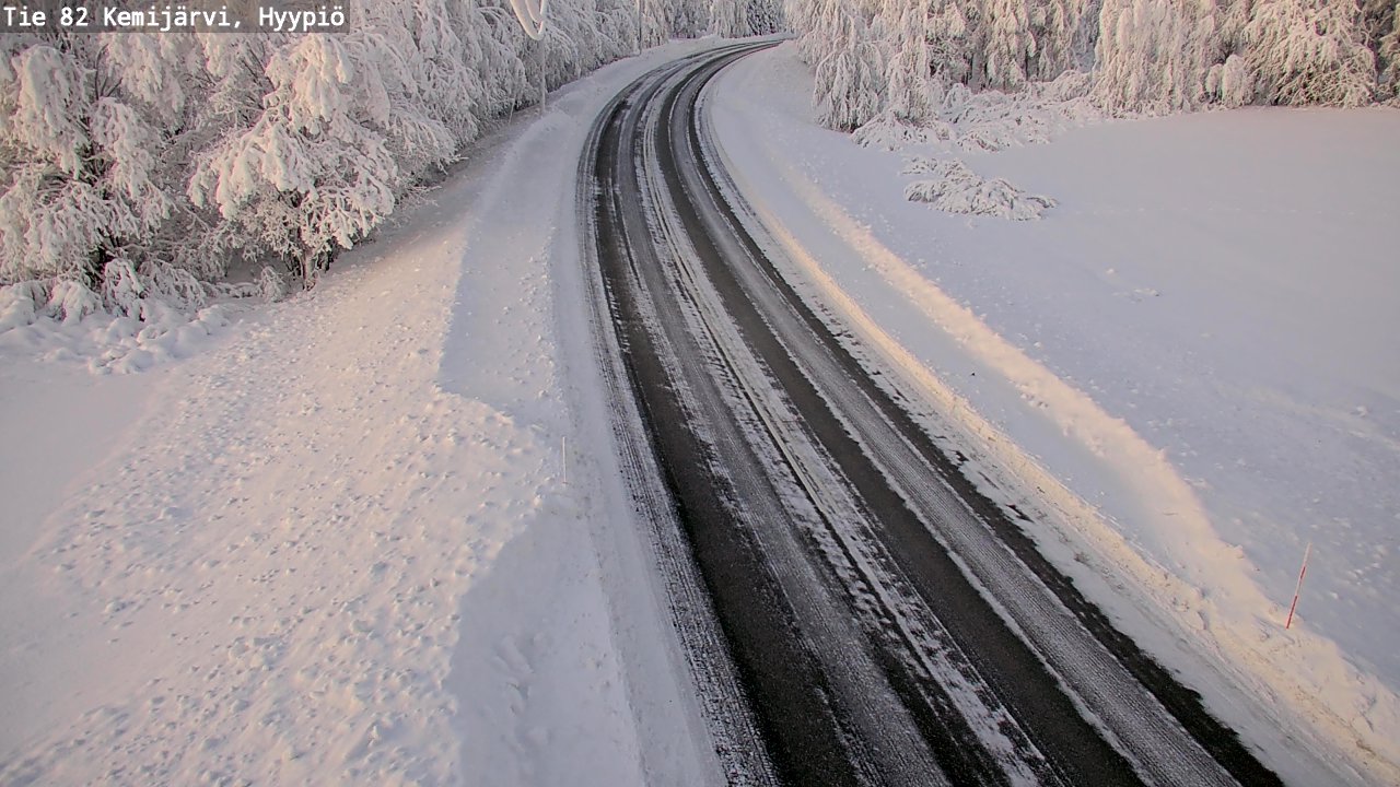 Kelikamerat Kuva Tie 82 Kemijärvi, Hyypiö, Kemijärvi, Lappi