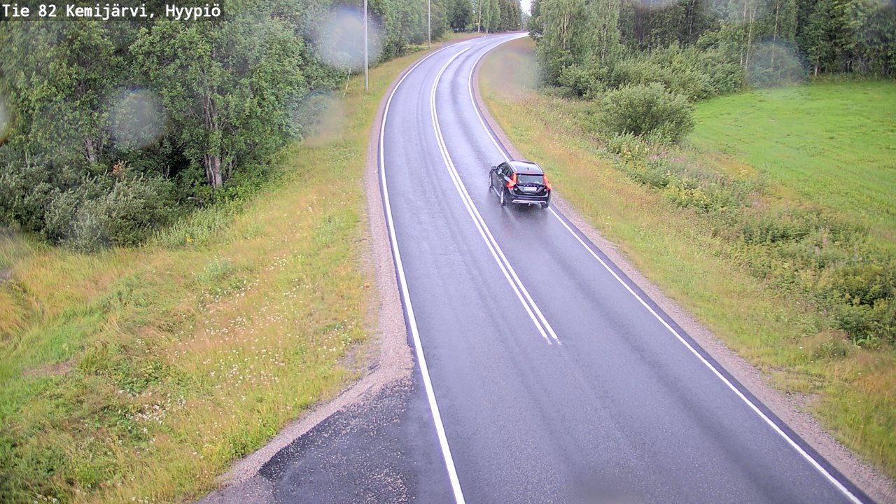 Kelikamerat Kuva Tie 82 Kemijärvi, Hyypiö, Kemijärvi, Lappi