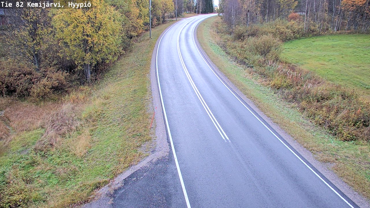 Kelikamerat Kuva Tie 82 Kemijärvi, Hyypiö, Kemijärvi, Lappi