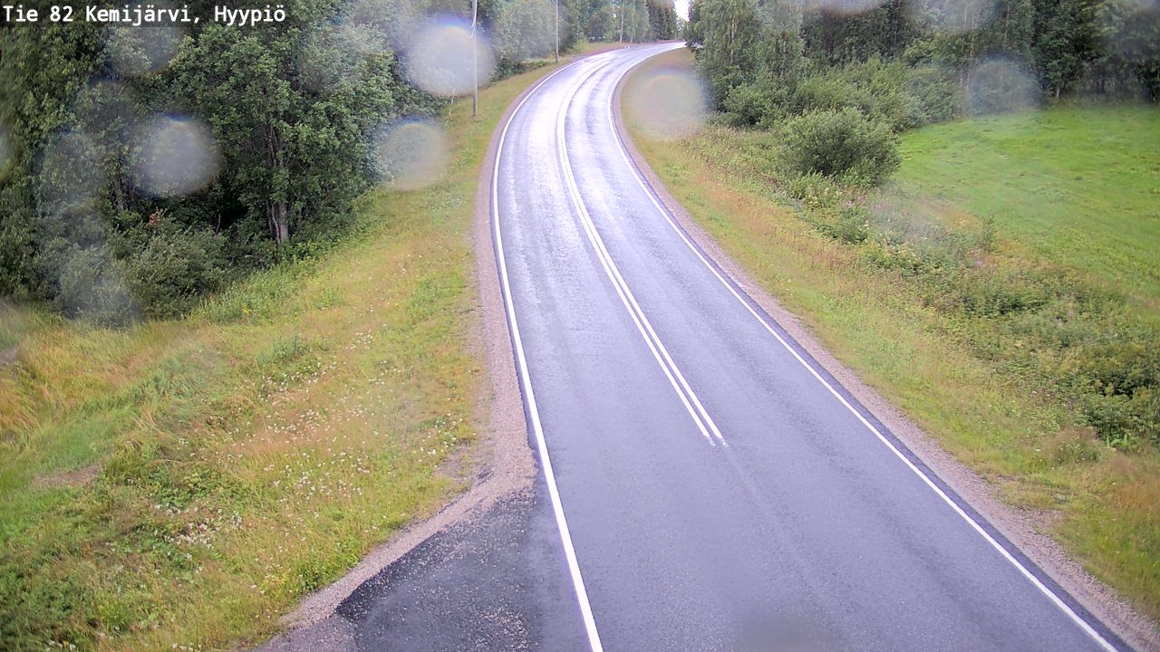Kelikamerat Kuva Tie 82 Kemijärvi, Hyypiö, Kemijärvi, Lappi
