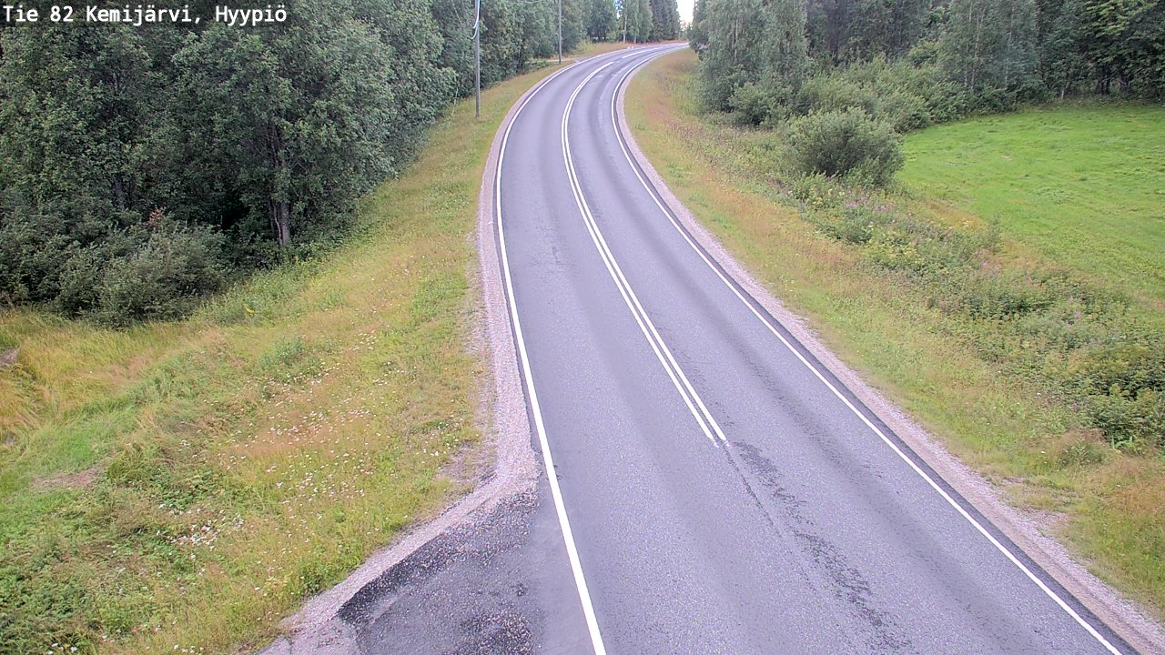 Kelikamerat Kuva Tie 82 Kemijärvi, Hyypiö, Kemijärvi, Lappi