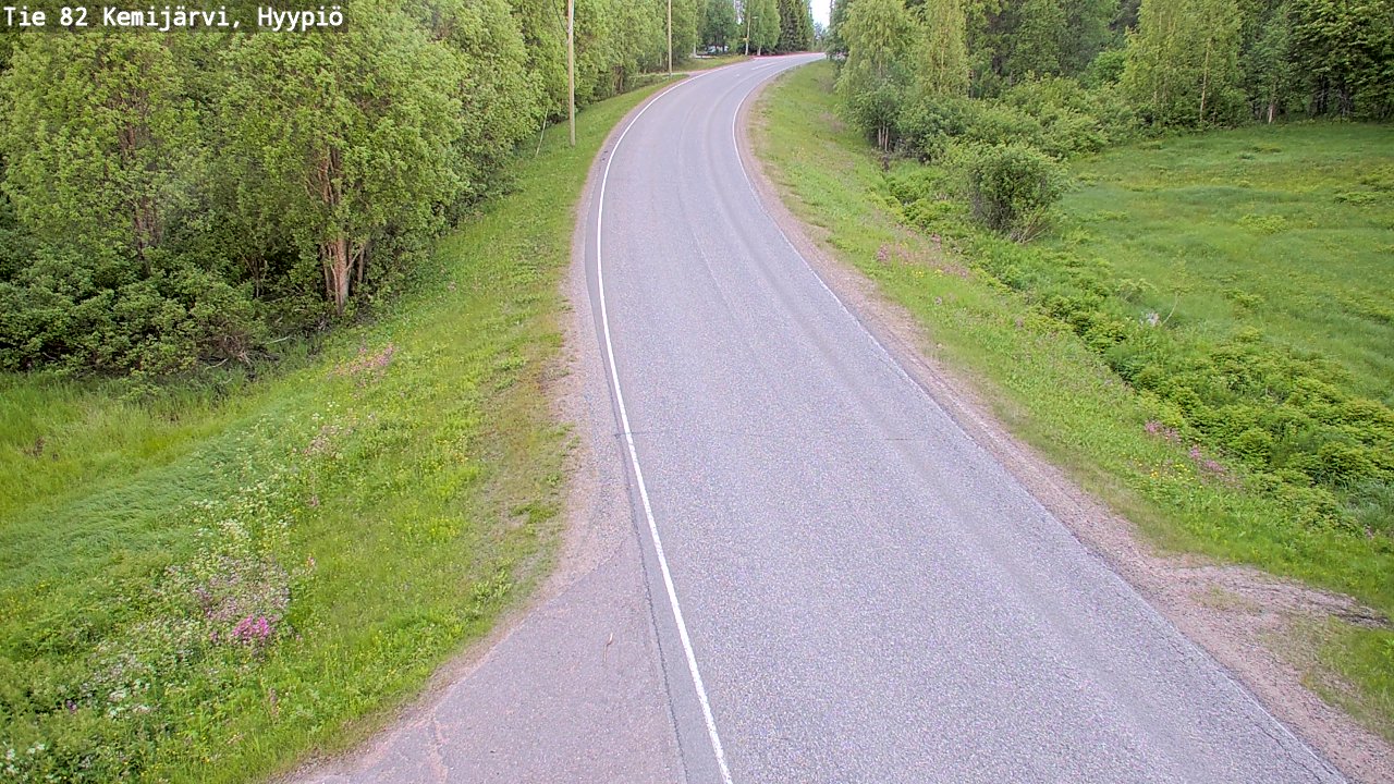 Kelikamerat Kuva Tie 82 Kemijärvi, Hyypiö, Kemijärvi, Lappi