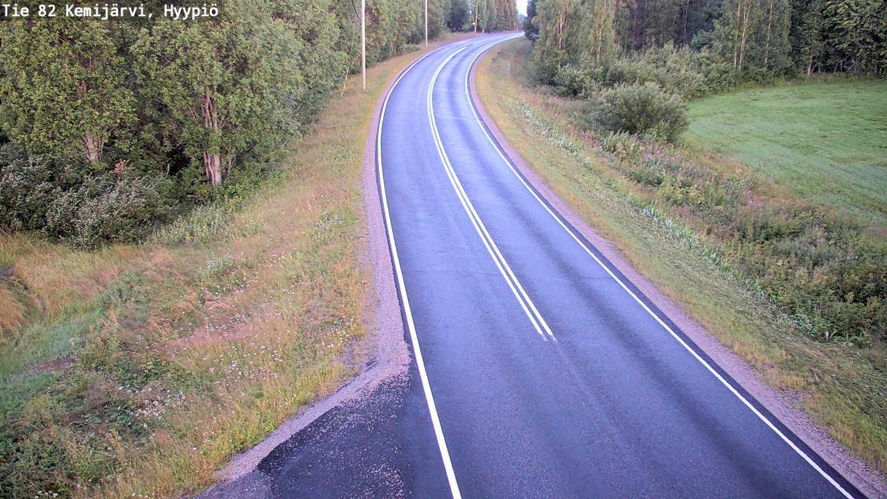 Kelikamerat Kuva Tie 82 Kemijärvi, Hyypiö, Kemijärvi, Lappi