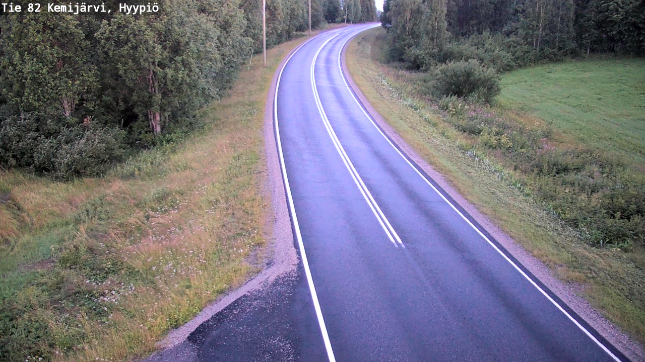 Kelikamerat Kuva Tie 82 Kemijärvi, Hyypiö, Kemijärvi, Lappi