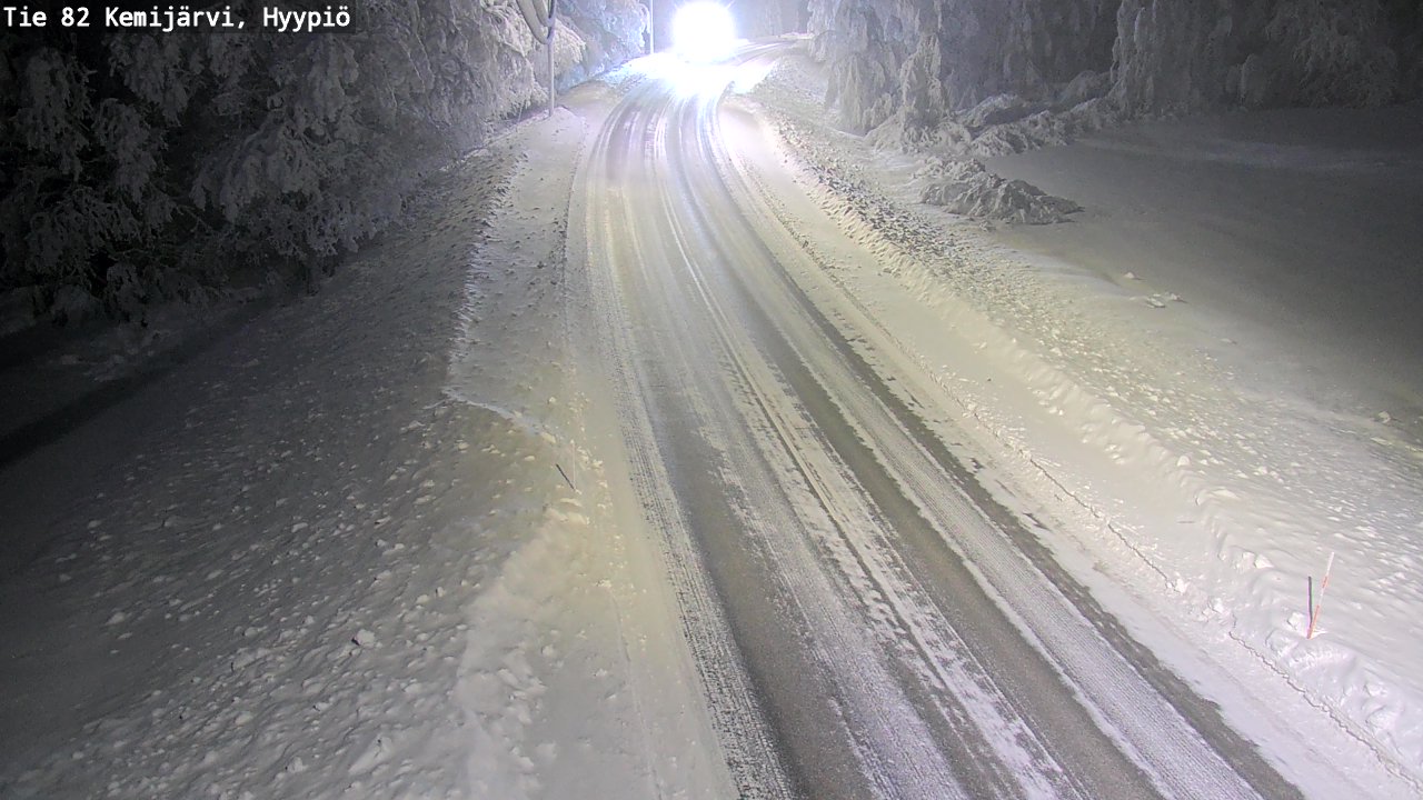 Kelikamerat Kuva Tie 82 Kemijärvi, Hyypiö, Kemijärvi, Lappi