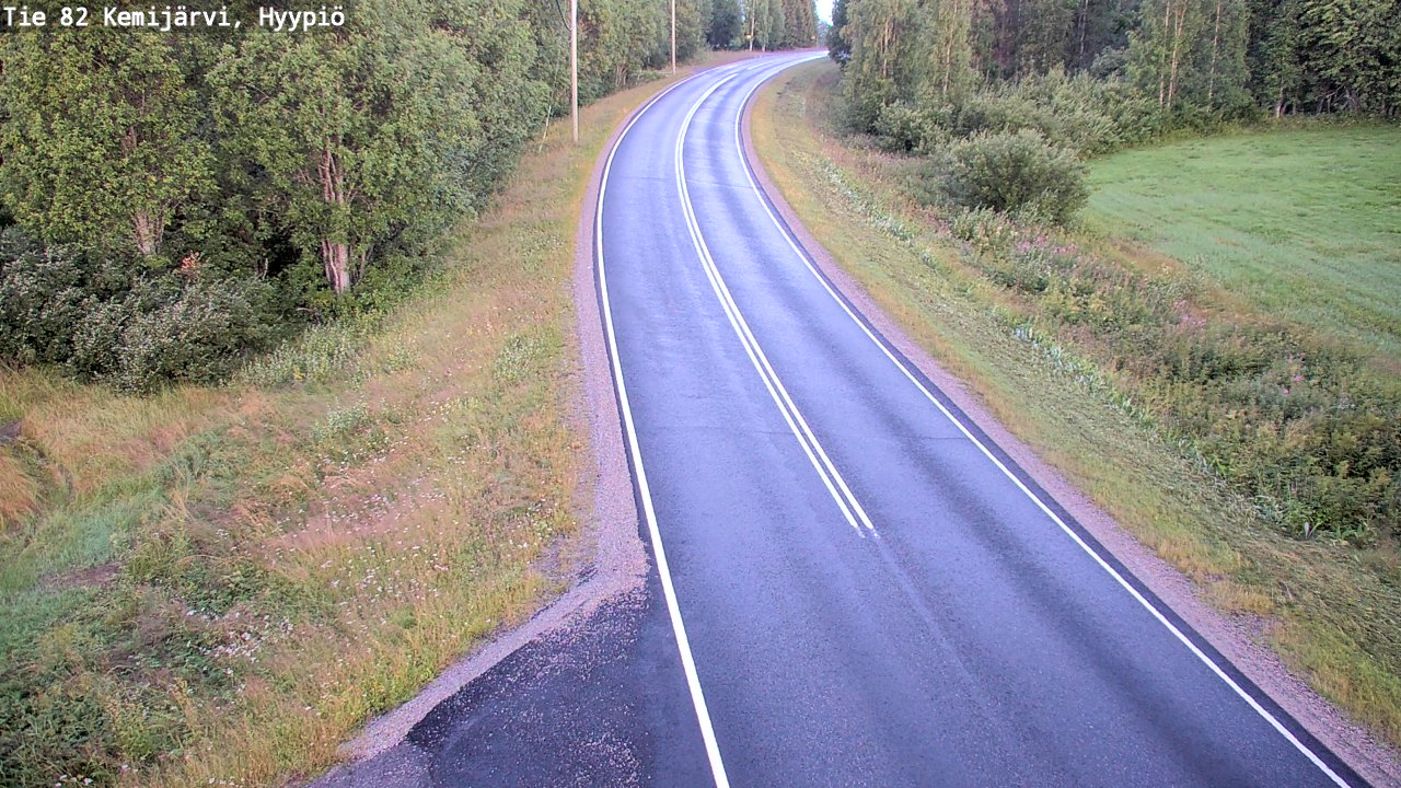 Kelikamerat Kuva Tie 82 Kemijärvi, Hyypiö, Kemijärvi, Lappi
