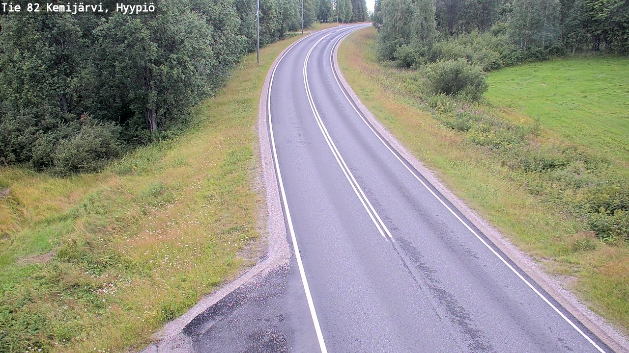 Kelikamerat Kuva Tie 82 Kemijärvi, Hyypiö, Kemijärvi, Lappi