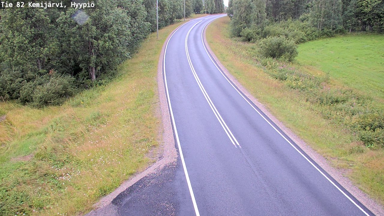 Kelikamerat Kuva Tie 82 Kemijärvi, Hyypiö, Kemijärvi, Lappi