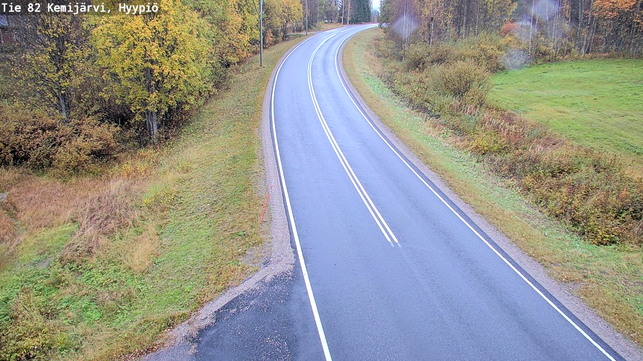 Kelikamerat Kuva Tie 82 Kemijärvi, Hyypiö, Kemijärvi, Lappi