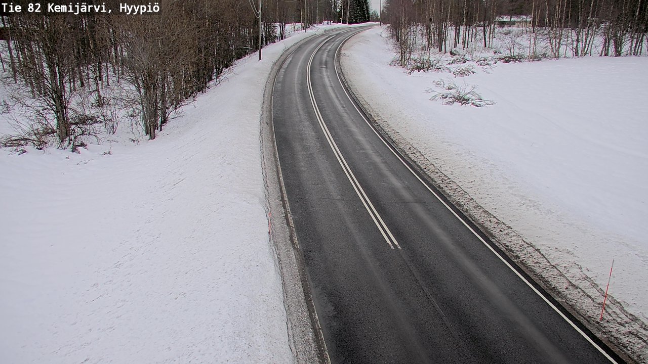 Kelikamerat Kuva Tie 82 Kemijärvi, Hyypiö, Kemijärvi, Lappi