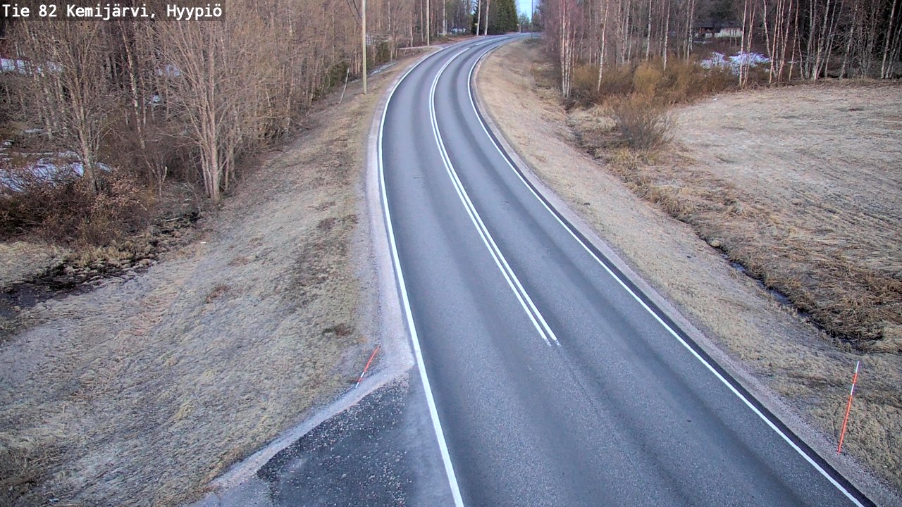Kelikamerat Kuva Tie 82 Kemijärvi, Hyypiö, Kemijärvi, Lappi