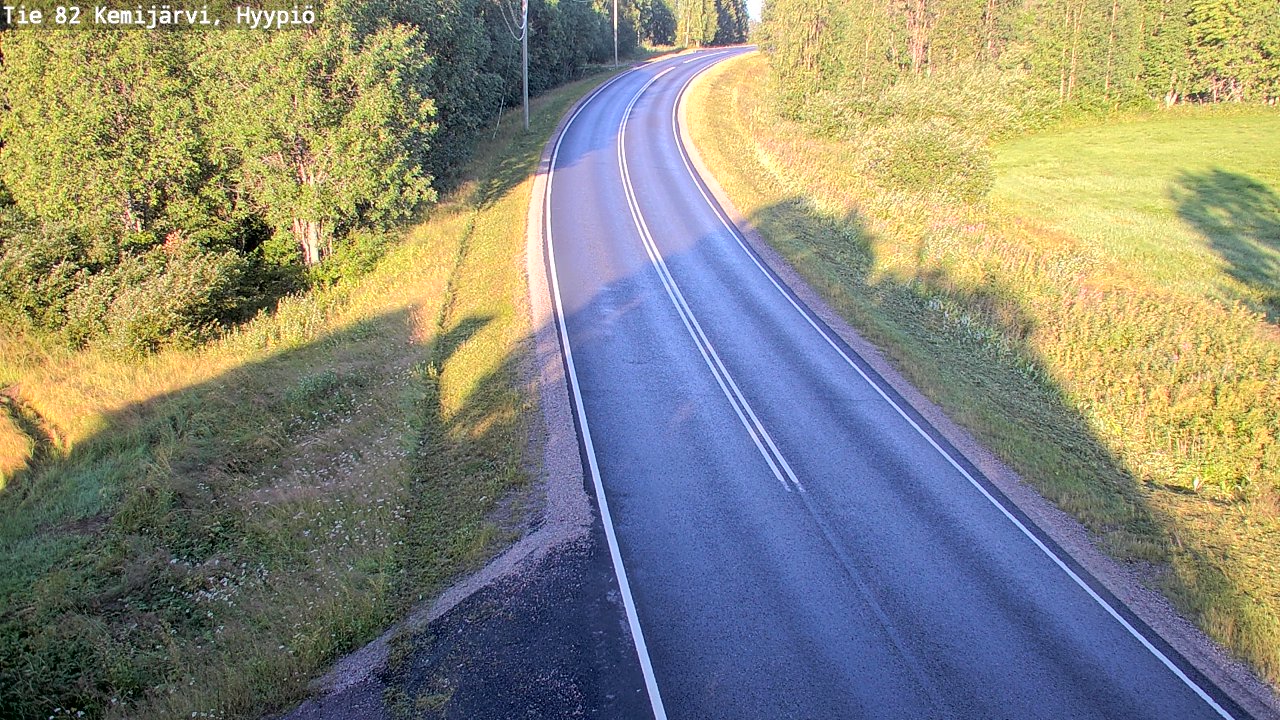 Kelikamerat Kuva Tie 82 Kemijärvi, Hyypiö, Kemijärvi, Lappi
