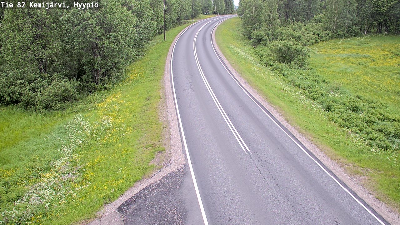 Kelikamerat Kuva Tie 82 Kemijärvi, Hyypiö, Kemijärvi, Lappi