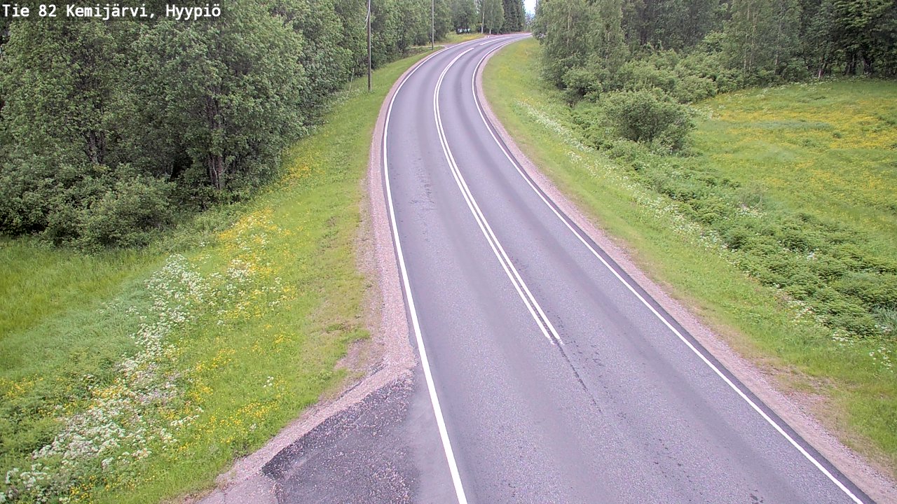 Kelikamerat Kuva Tie 82 Kemijärvi, Hyypiö, Kemijärvi, Lappi