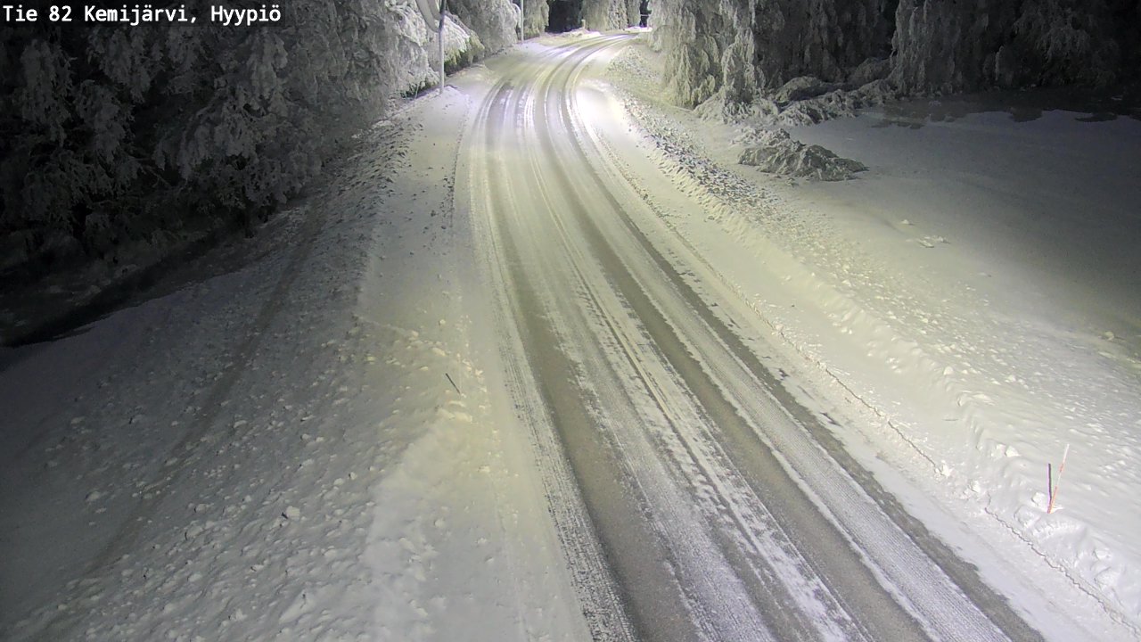 Kelikamerat Kuva Tie 82 Kemijärvi, Hyypiö, Kemijärvi, Lappi