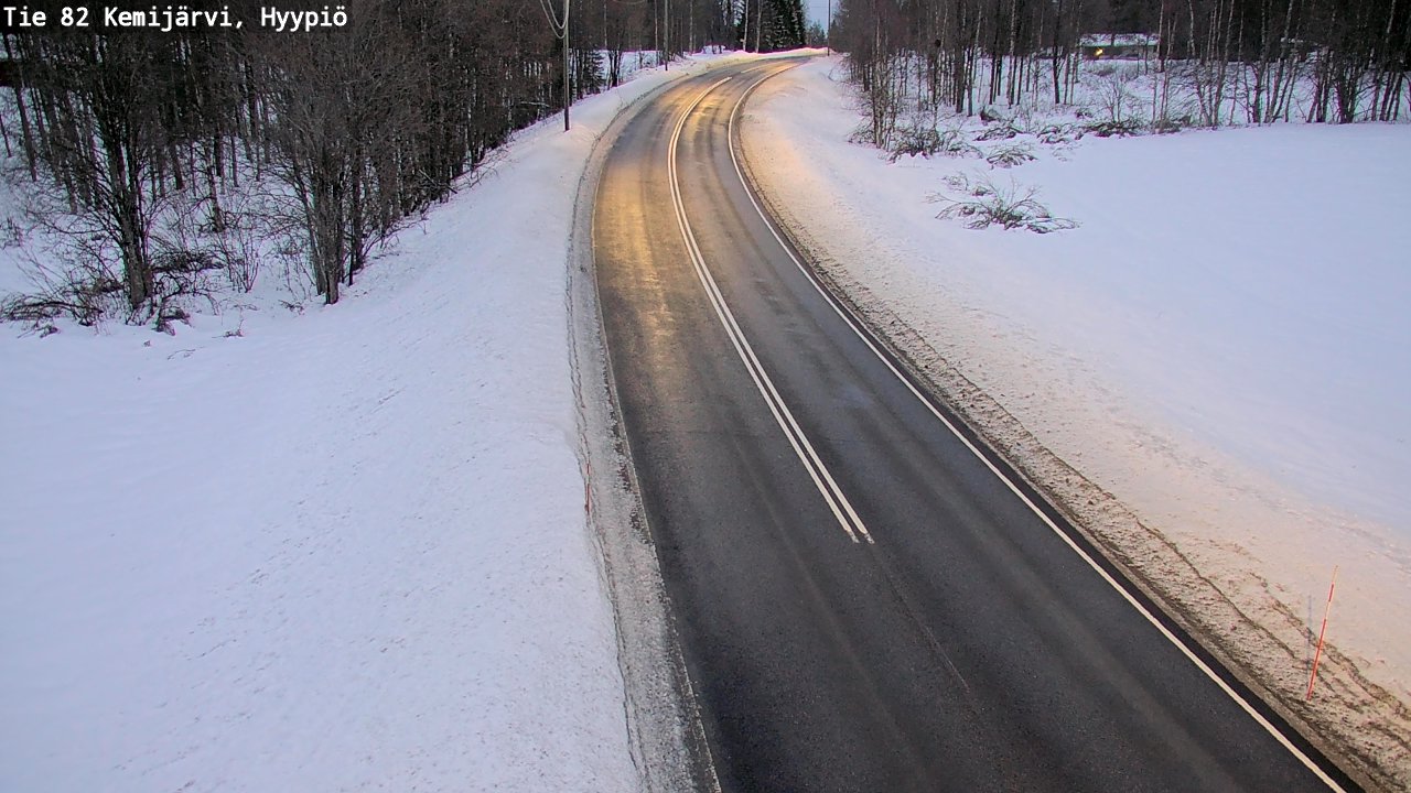 Kelikamerat Kuva Tie 82 Kemijärvi, Hyypiö, Kemijärvi, Lappi